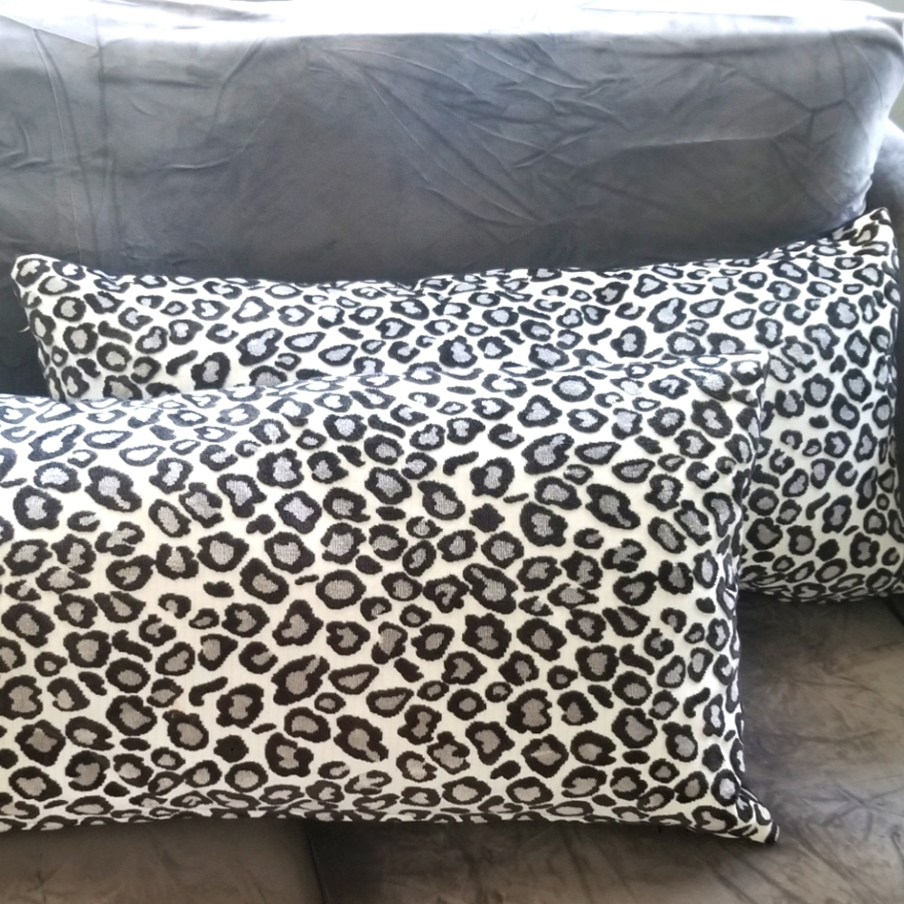 Threshold Cheetah Print  Pillow Covers (2)